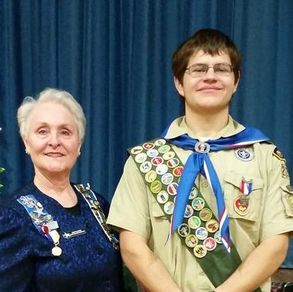 Jersey Blue DAR Honors Eagle Scout